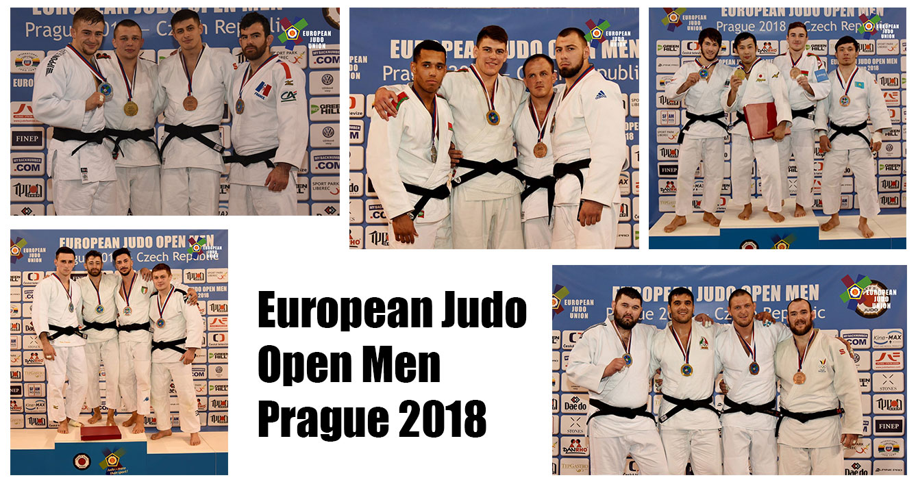 ТРИУМФ БЕЛОРУССКИХ ДЗЮДОИСТОВ НА МЕЖДУНАРОДНОМ ТУРНИРЕ EUROPEAN JUDO OPEN MEN PRAGUE 2018